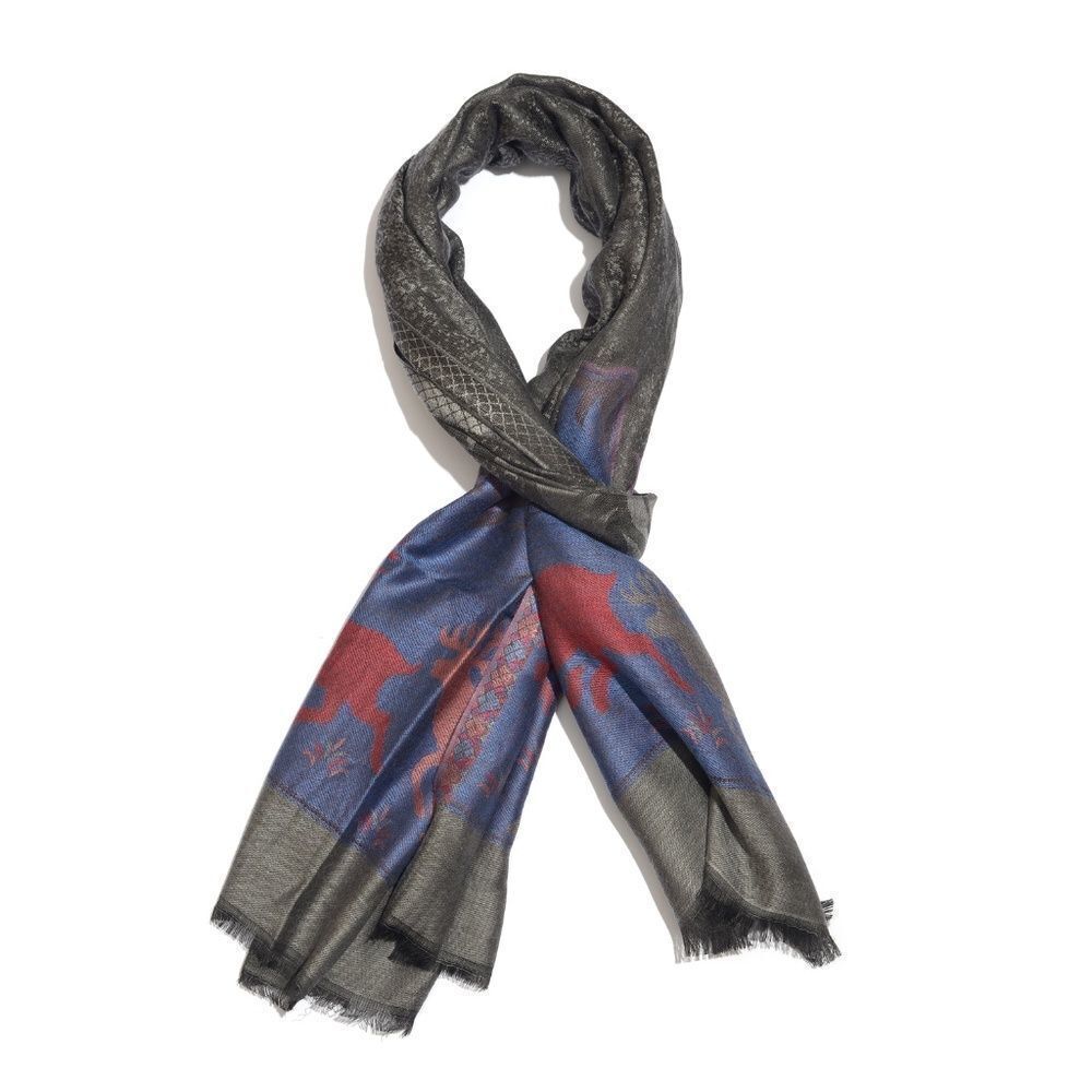 Scarf Reversible Multi Color 100% Modal
